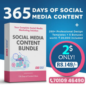 Social calander 250+professional customizable templates